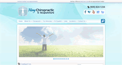 Desktop Screenshot of hongchiropractic.com