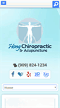 Mobile Screenshot of hongchiropractic.com